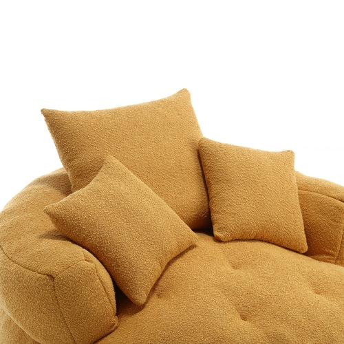 Chenille Sponge Single Sofa