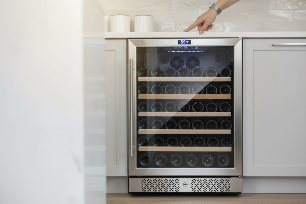 Digital controls close-up