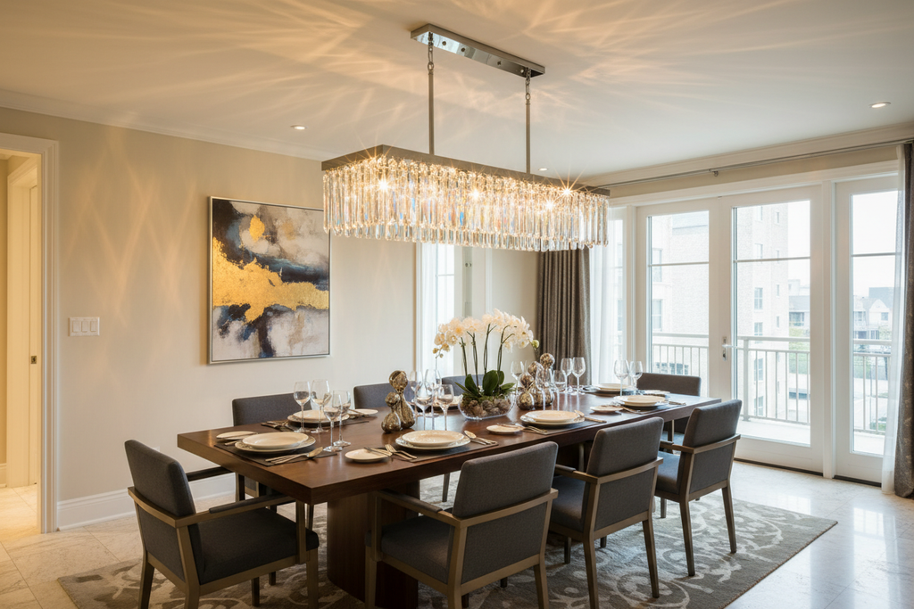 Dining room chandelier