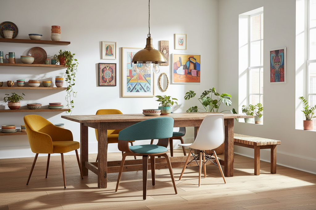 Eclectic Mixed Seating