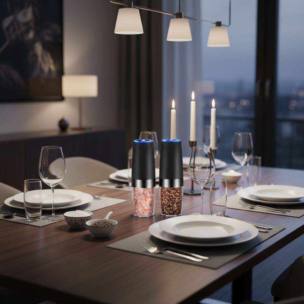 Elegant dining table setting