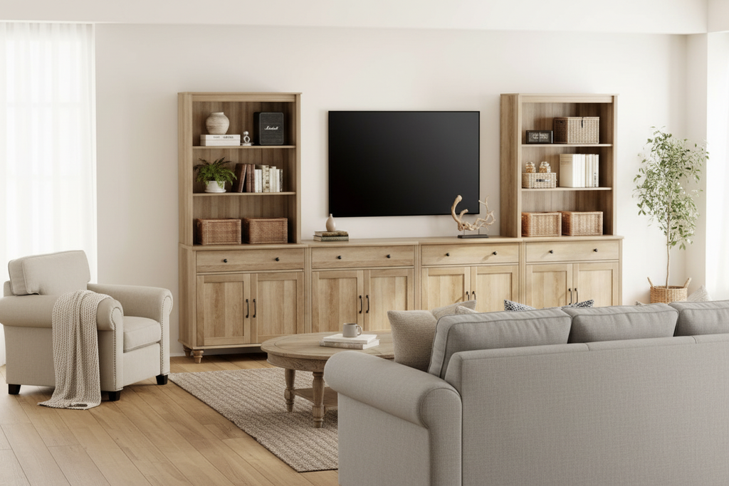 Entertainment Center - Storage Versatility