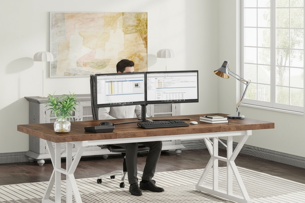 Executive Desk - Productivity Station