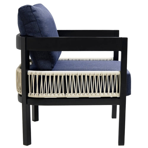 Outdoor Iron Sofa Set with Table