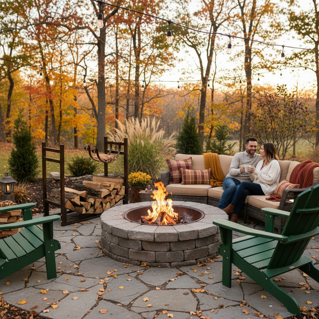 Fall Fire Pit