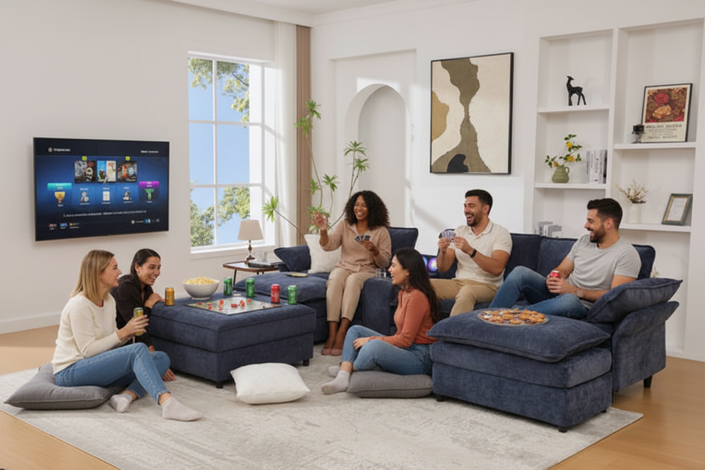 Game night with friends