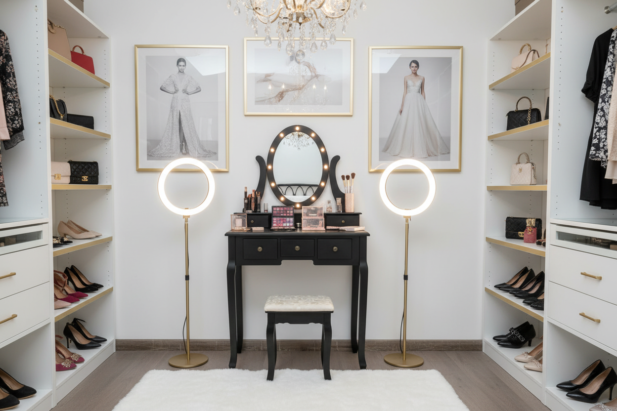 Glamorous Dressing Room