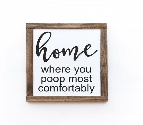 Wash Your Hands Bathroom Wood Signs