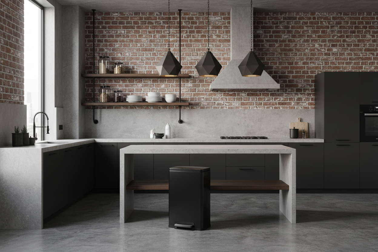 Industrial kitchen setting