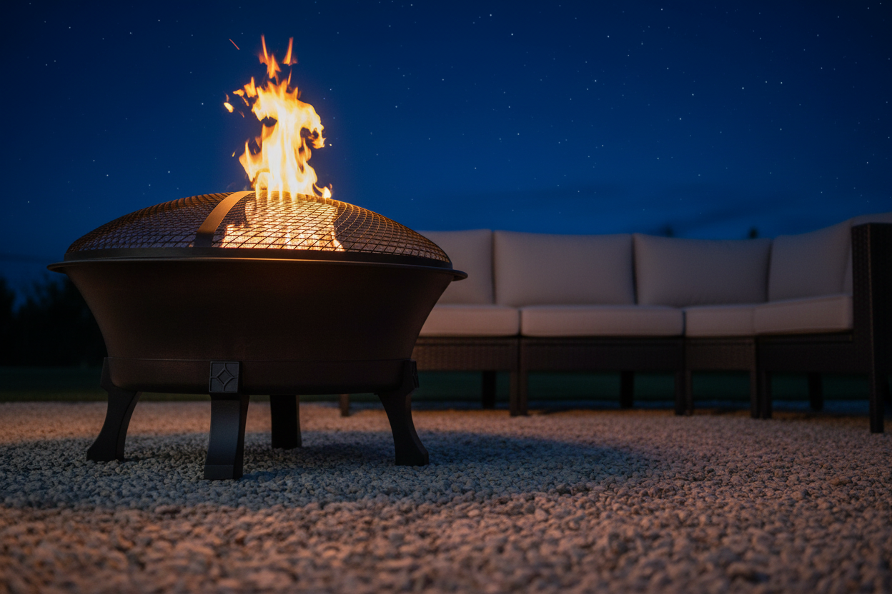 Low Ground-Level Angle - Dramatic Night