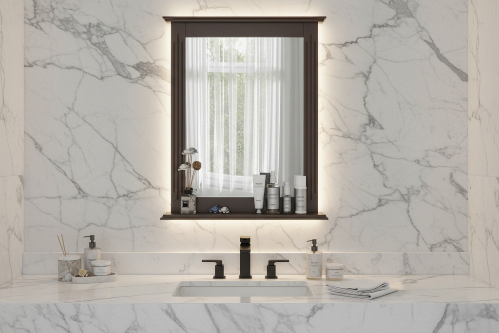 Luxurious master bathroom