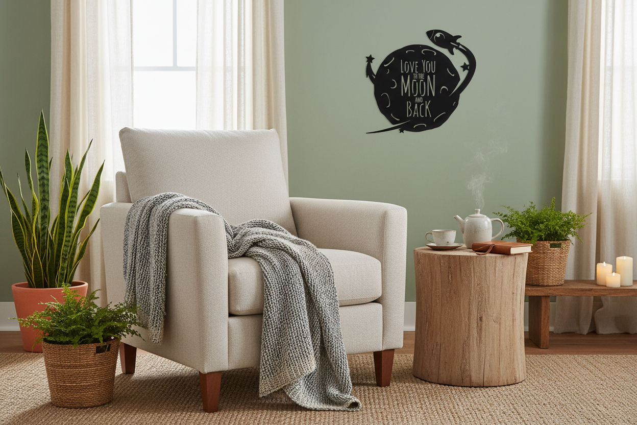 Meditation and reading nook