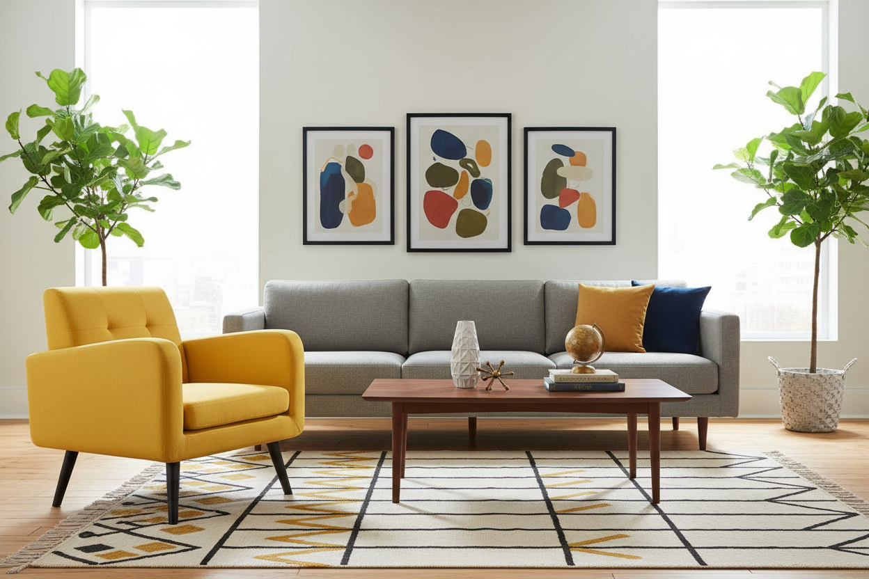 Mid-Century Living Room