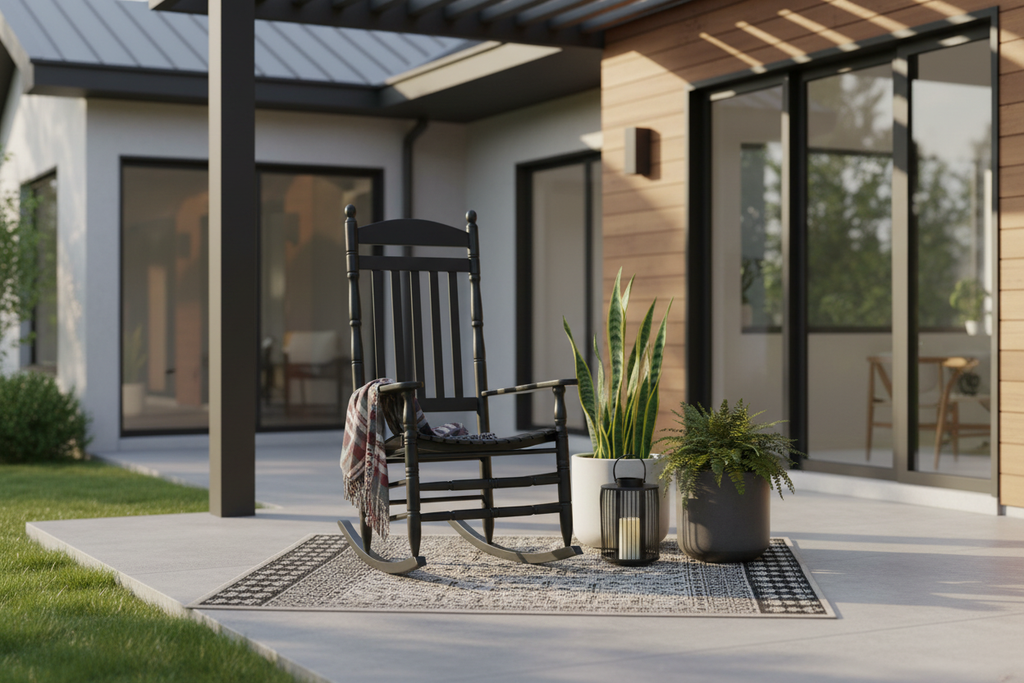Modern Covered Patio