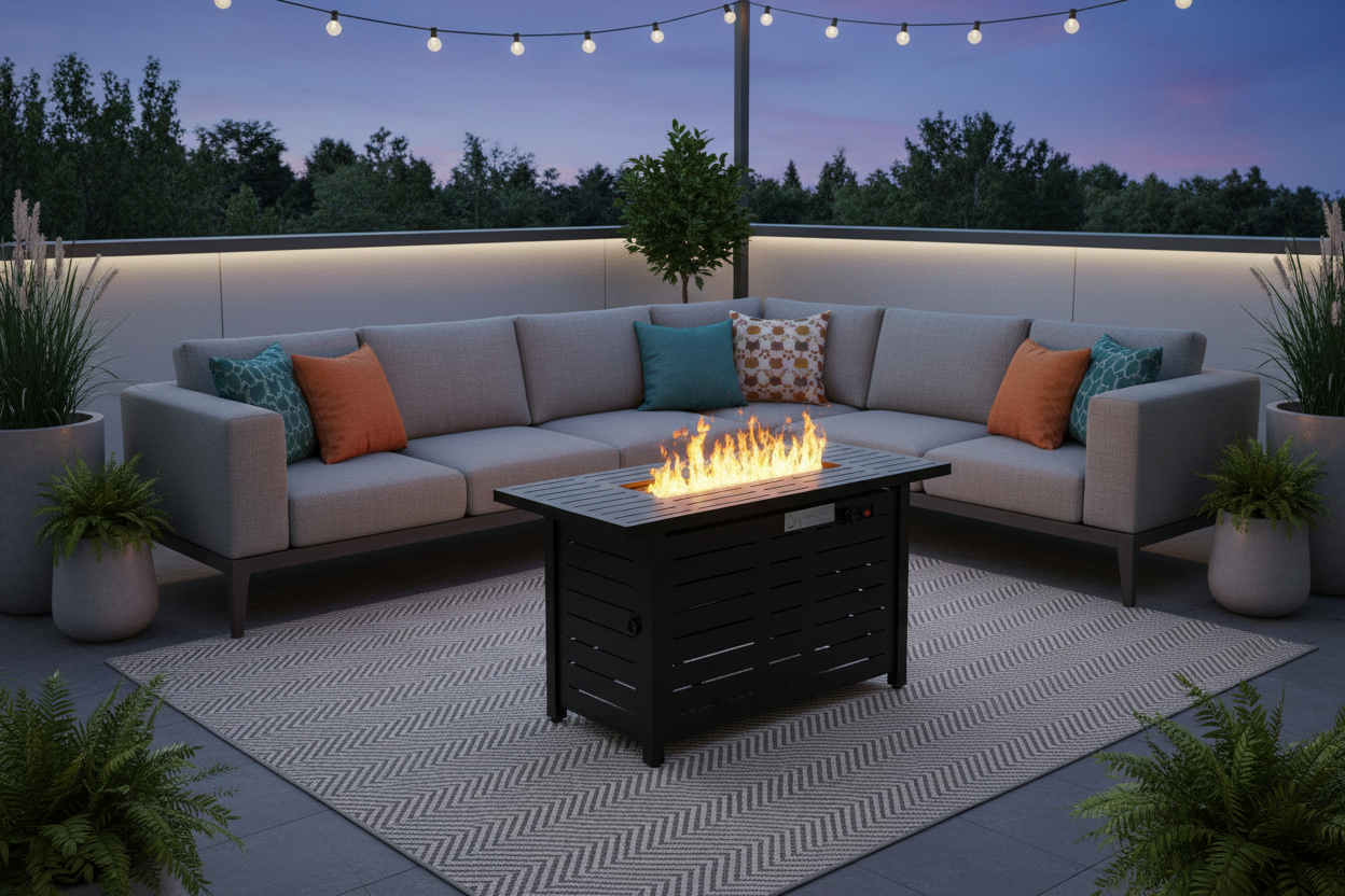 Modern Outdoor Living Room