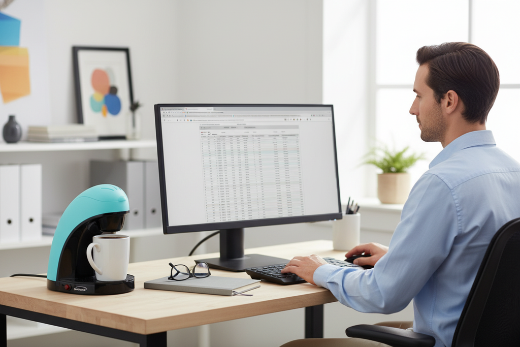 Office desk coffee solution