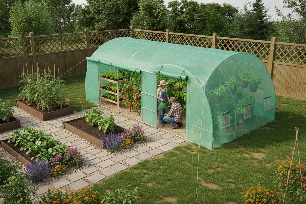 Organized Garden Layout