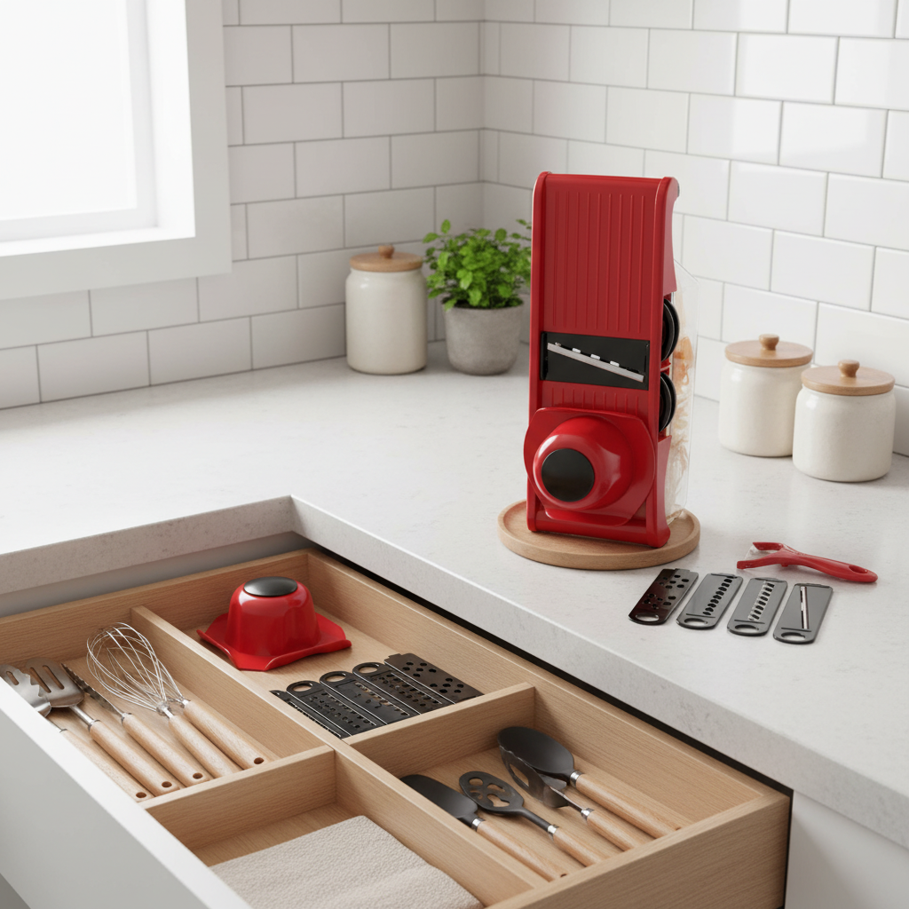 Organized kitchen storage