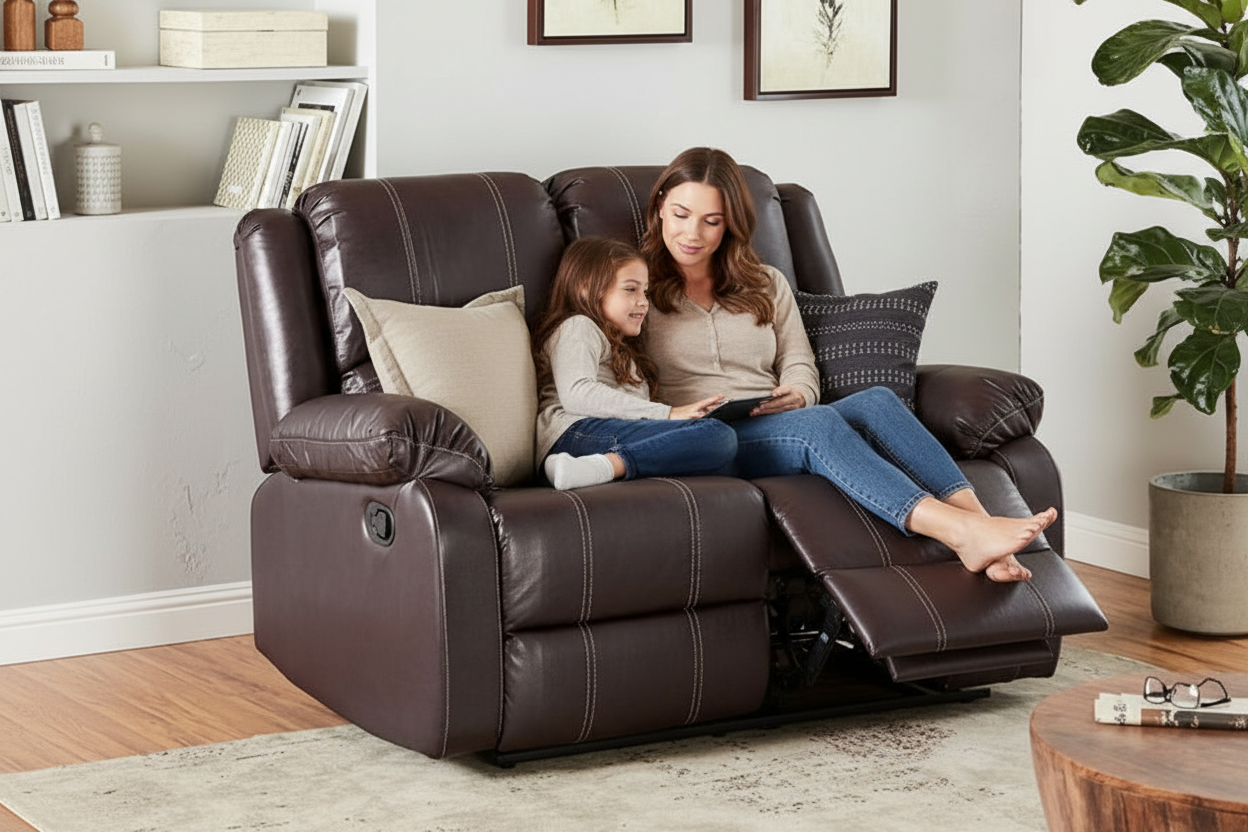 Recliner Loveseat - Parent and Child
