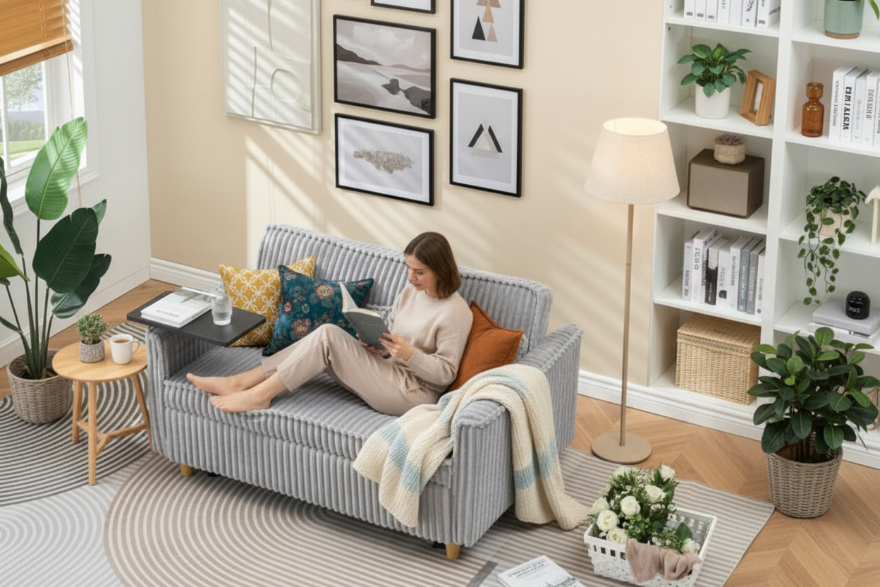 Relaxed evening scene