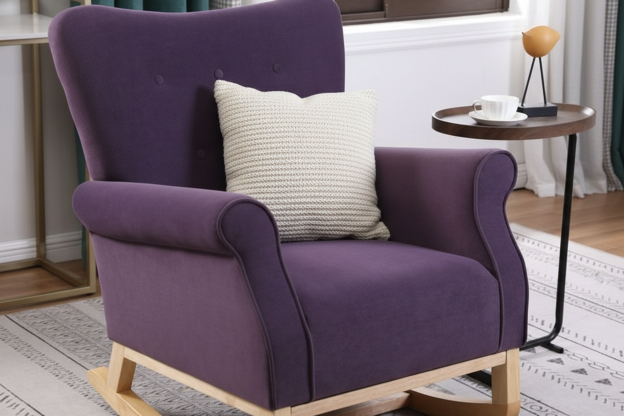 Rocking Chair - Upholstery Close-Up