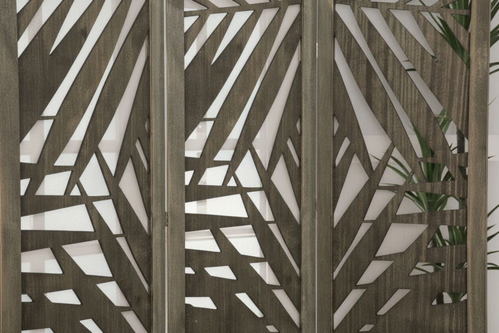 Room Divider - Cutout Design Close-Up