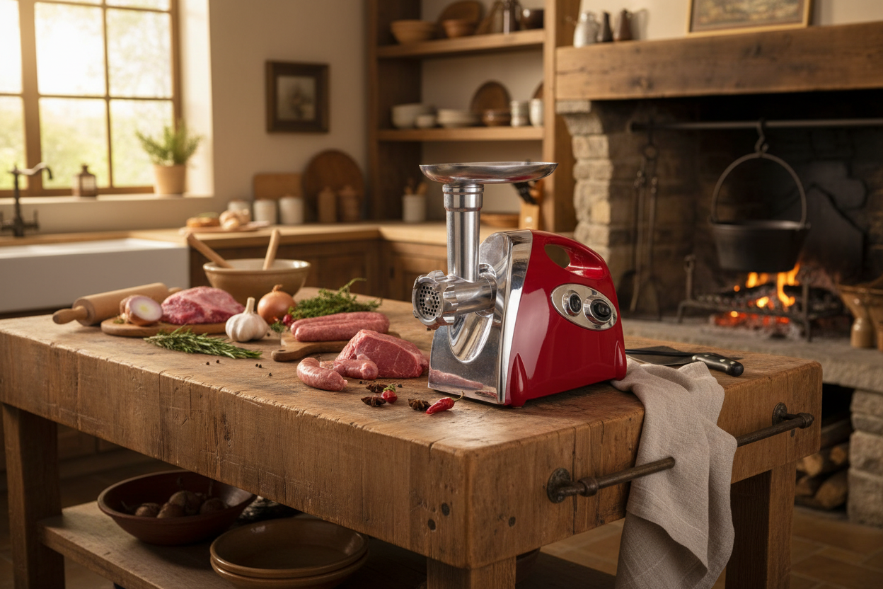 Rustic farmhouse kitchen setting