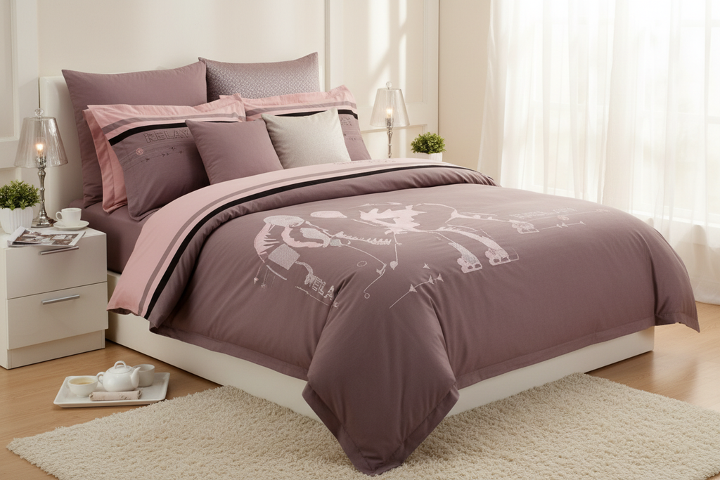 Serene bedroom with morning light