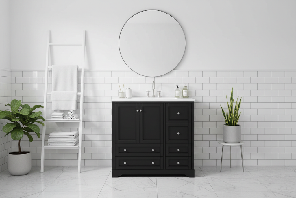 Serene monochrome design