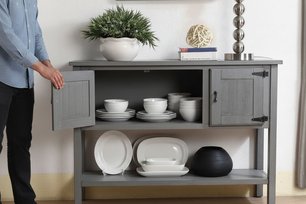 Sideboard - Organized Storage
