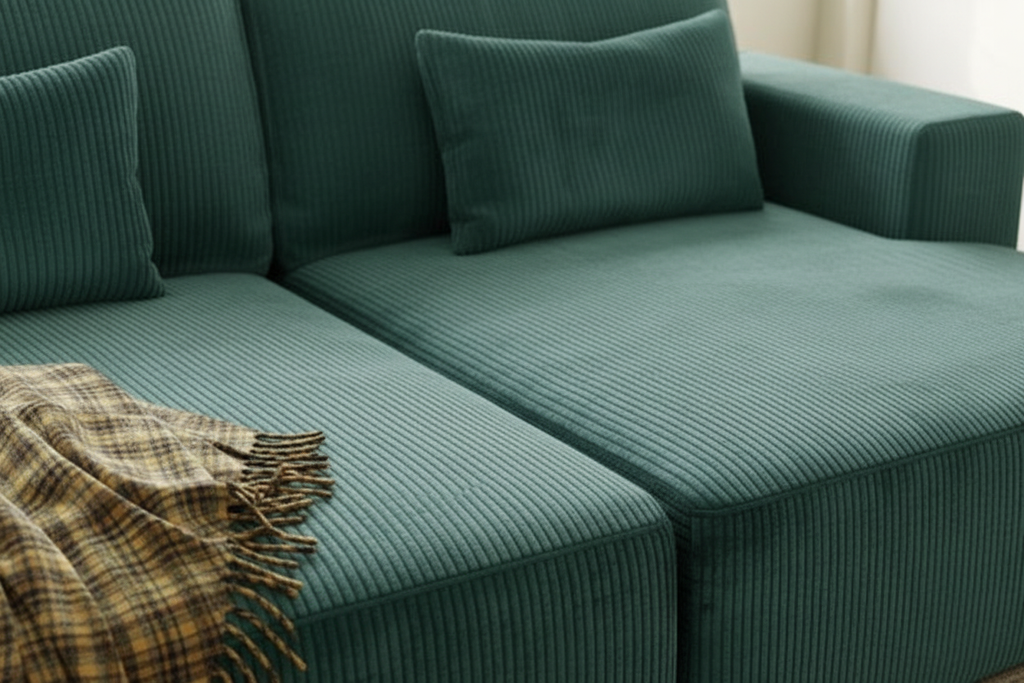 Sofa Bed - Corduroy Texture