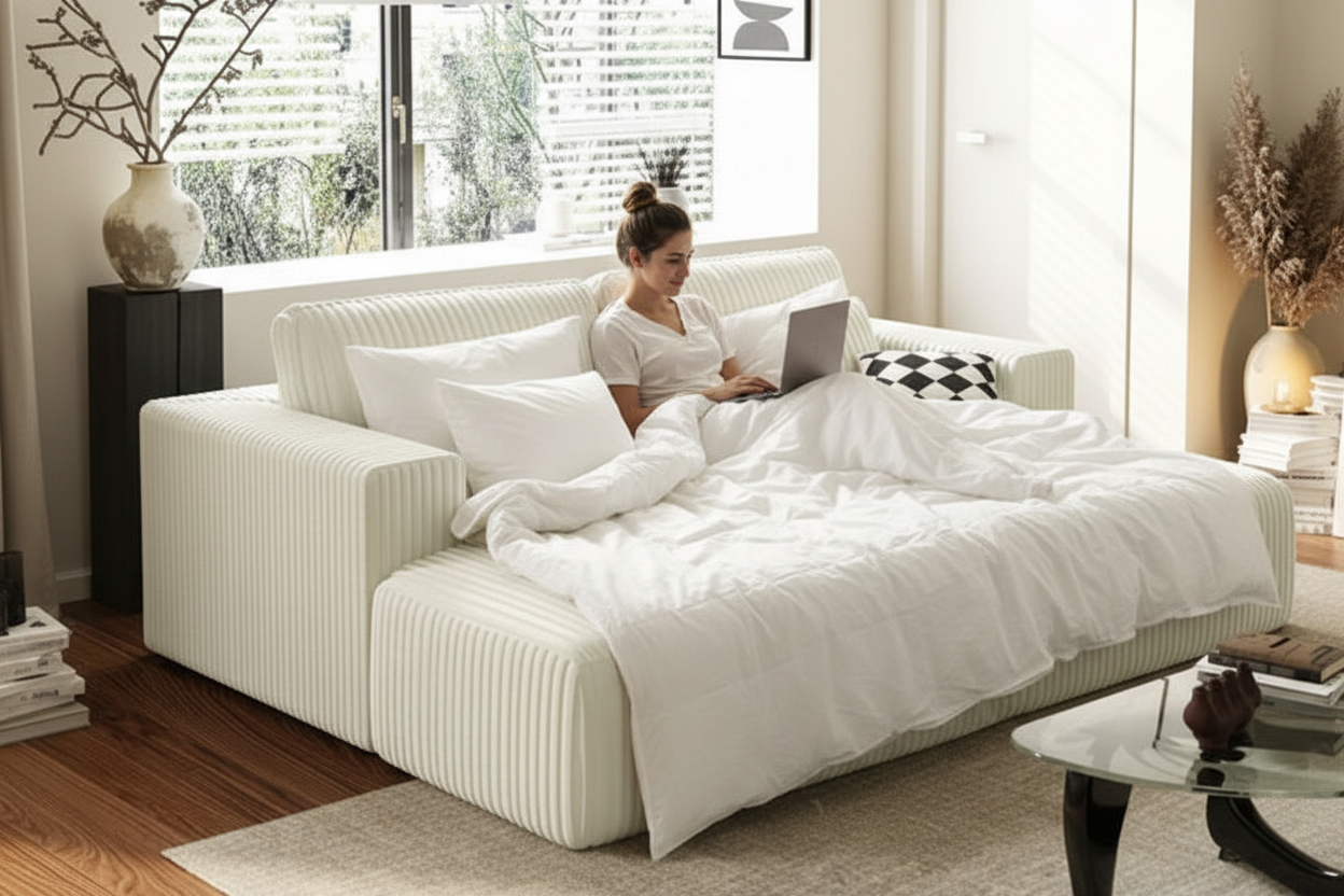 Sofa Bed - Sleeping Mode