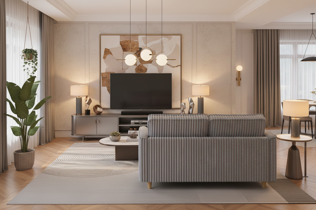 Sophisticated evening ambiance