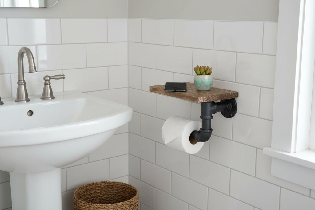 Toilet Paper Holder - Farmhouse Style