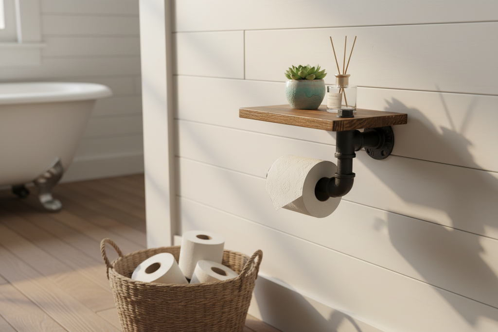 Toilet Paper Holder - Rustic Charm