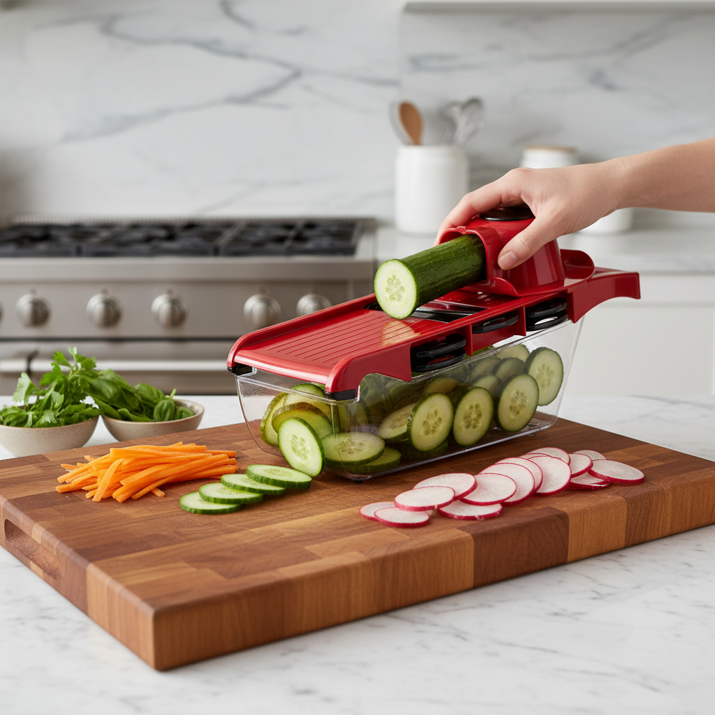Uniform vegetable slices