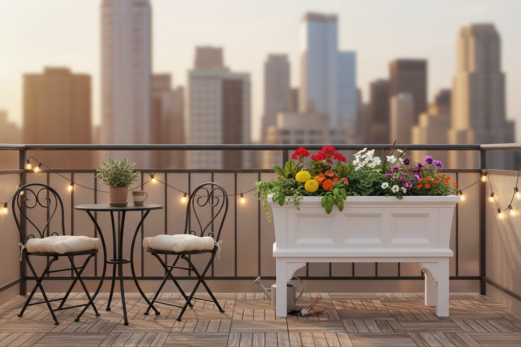 Urban Balcony Oasis